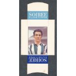 Soiree Cigarettes, Mauritius, Famous Footballers uncut packet issue, No.8 Ronnie Allen, West