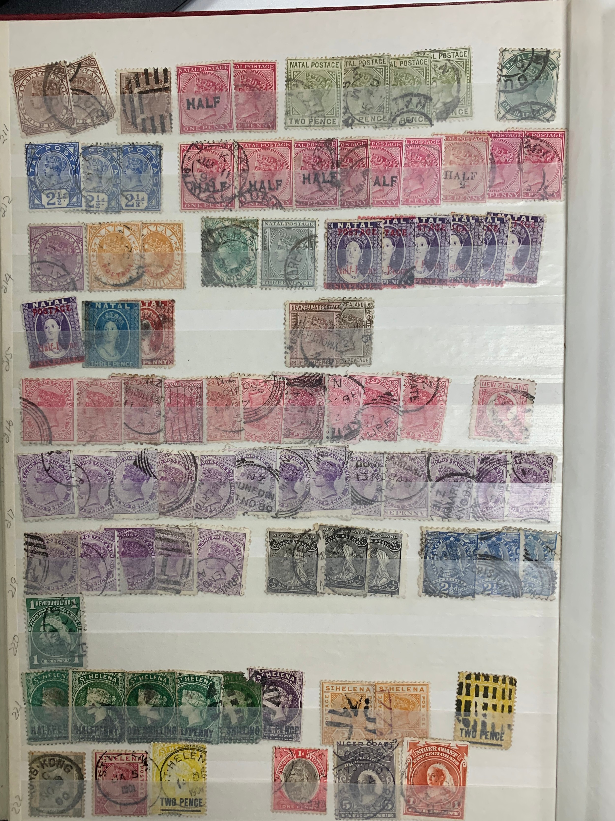 British Commonwealth, QV to QEII collection in two well-filled stockbook with stamps layered - Bild 6 aus 20