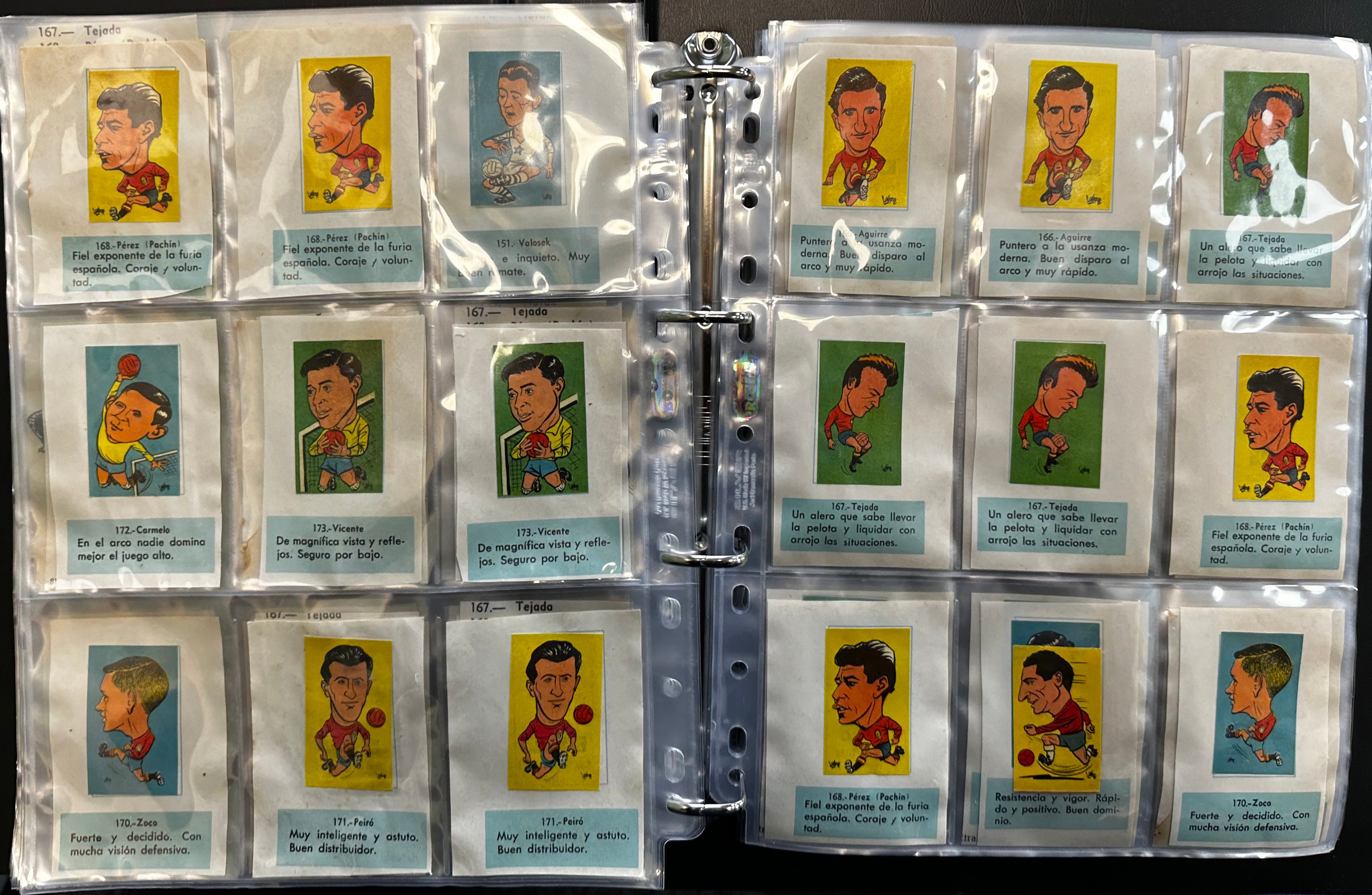 L.C.L./L.O.L. Chile 1962 World Cup Football stickers (approx. 2,500), in 2 albums, all in plastic - Image 2 of 23