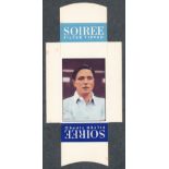 Soiree Cigarettes, Mauritius, Famous Footballers uncut packet issue, No.30 Bobbie Johnstone,