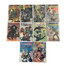 DC Comics Sovereign Seven 1990s Nos 1-17; All 17 comics bagged & boarded, NM.