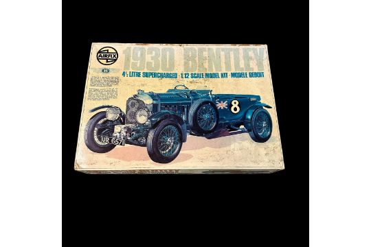 Airfix 1/12th scale model kit 1930 Bentley 4.5 Litre Supercharged No. 20440-8, unmade and - Image 1 of 2