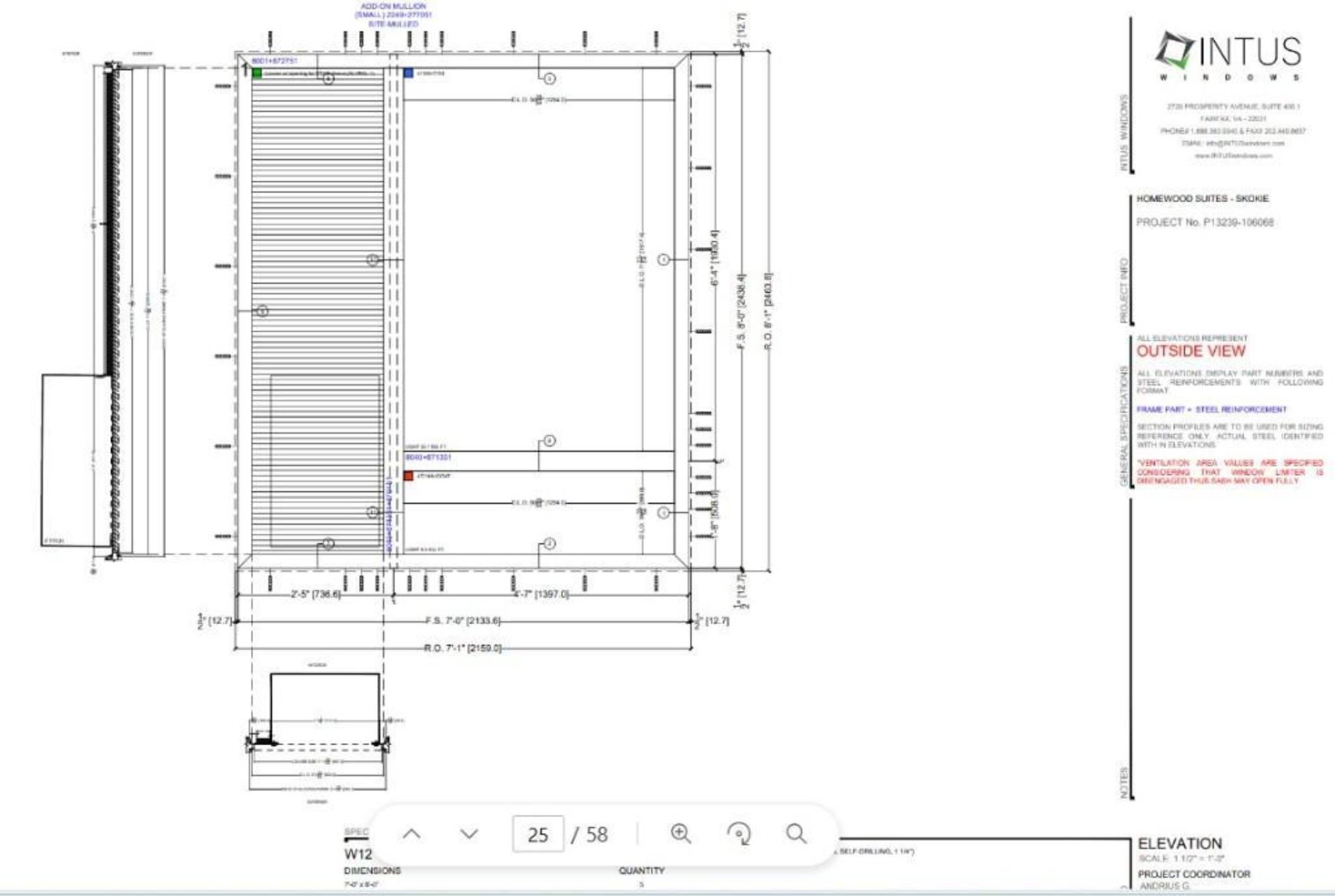 (85) Polymer Windows on 7 Pallets for New Construction, Includes Drawings and Hardware - Image 9 of 13