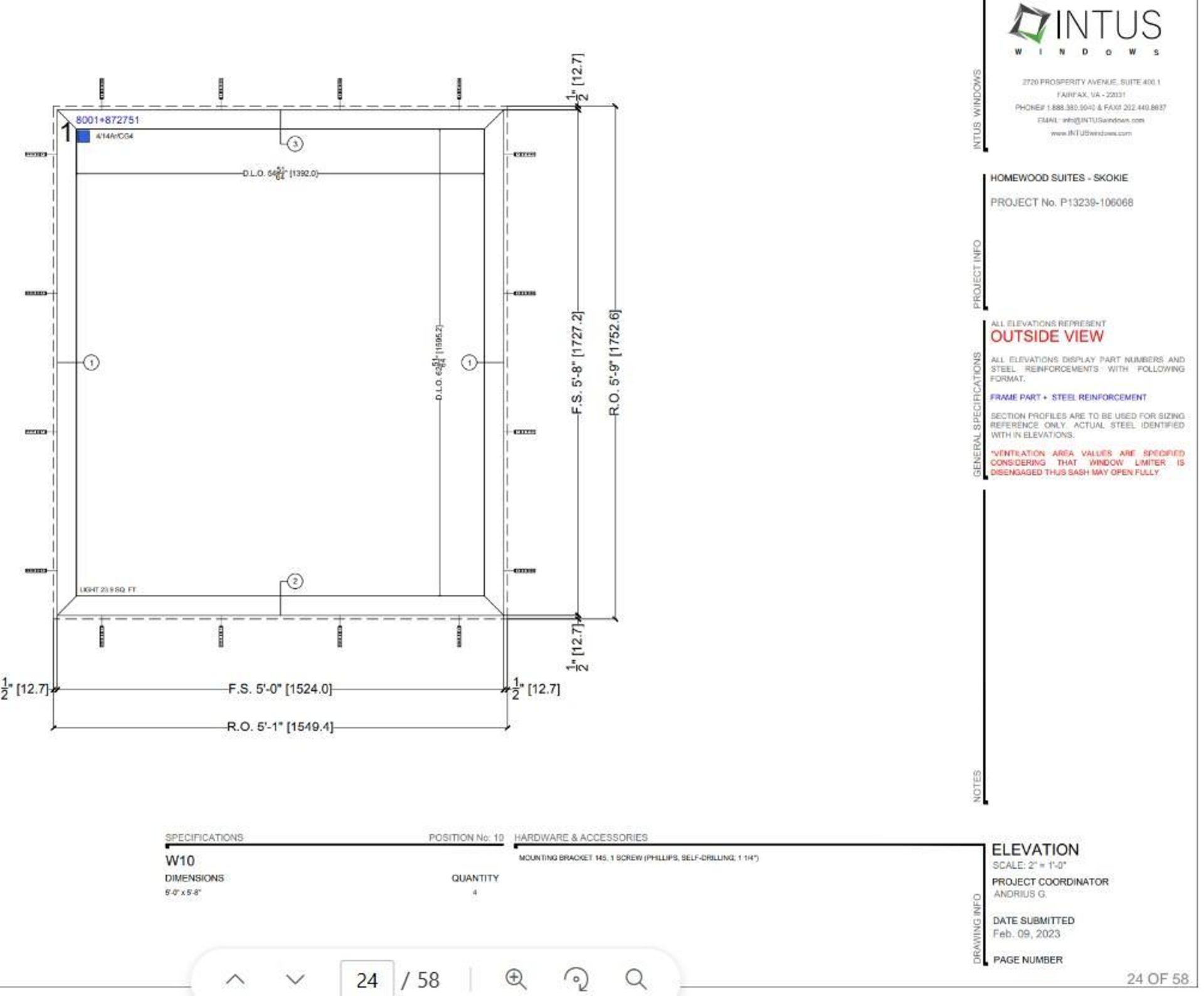 (35) Polymer Windows on 3 Pallets for New Construction, Including Hardware - Image 9 of 13