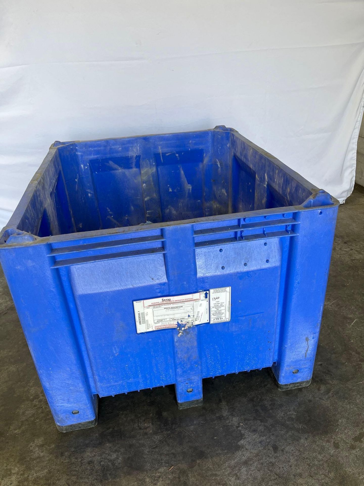 Plastic Scrap Bin