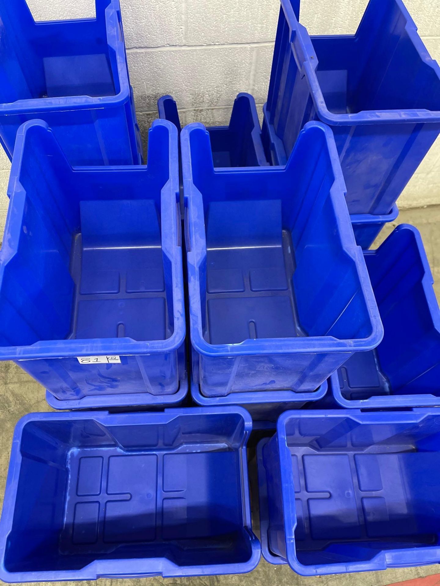 (20) Plastic Blue Bins - Bild 3 aus 4