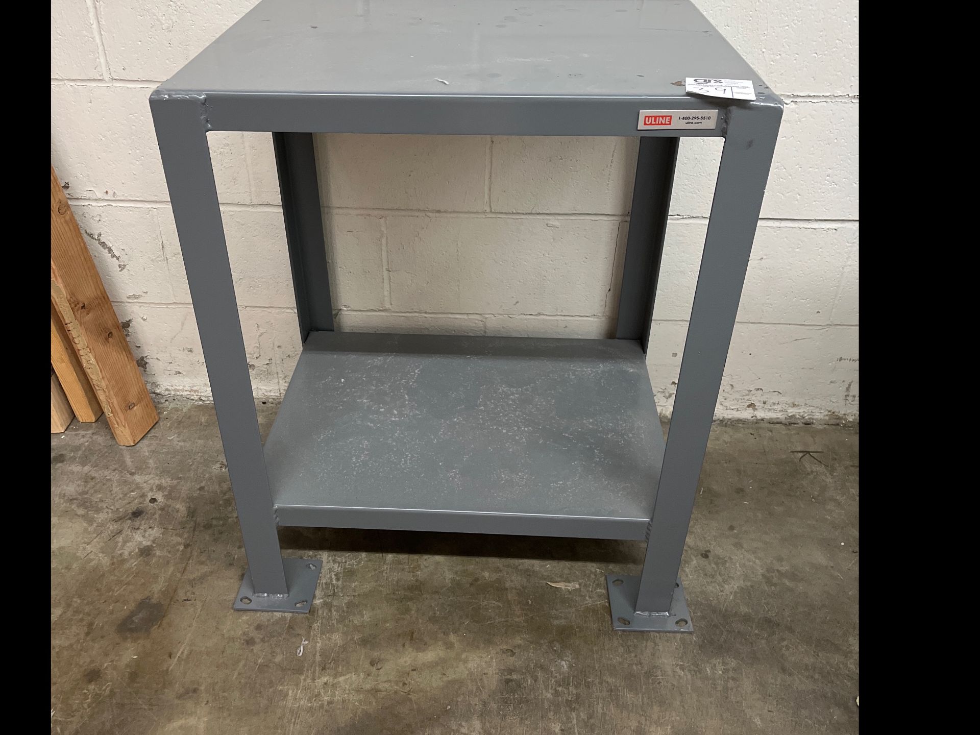 2-Tier Roll Out Steel Work Table