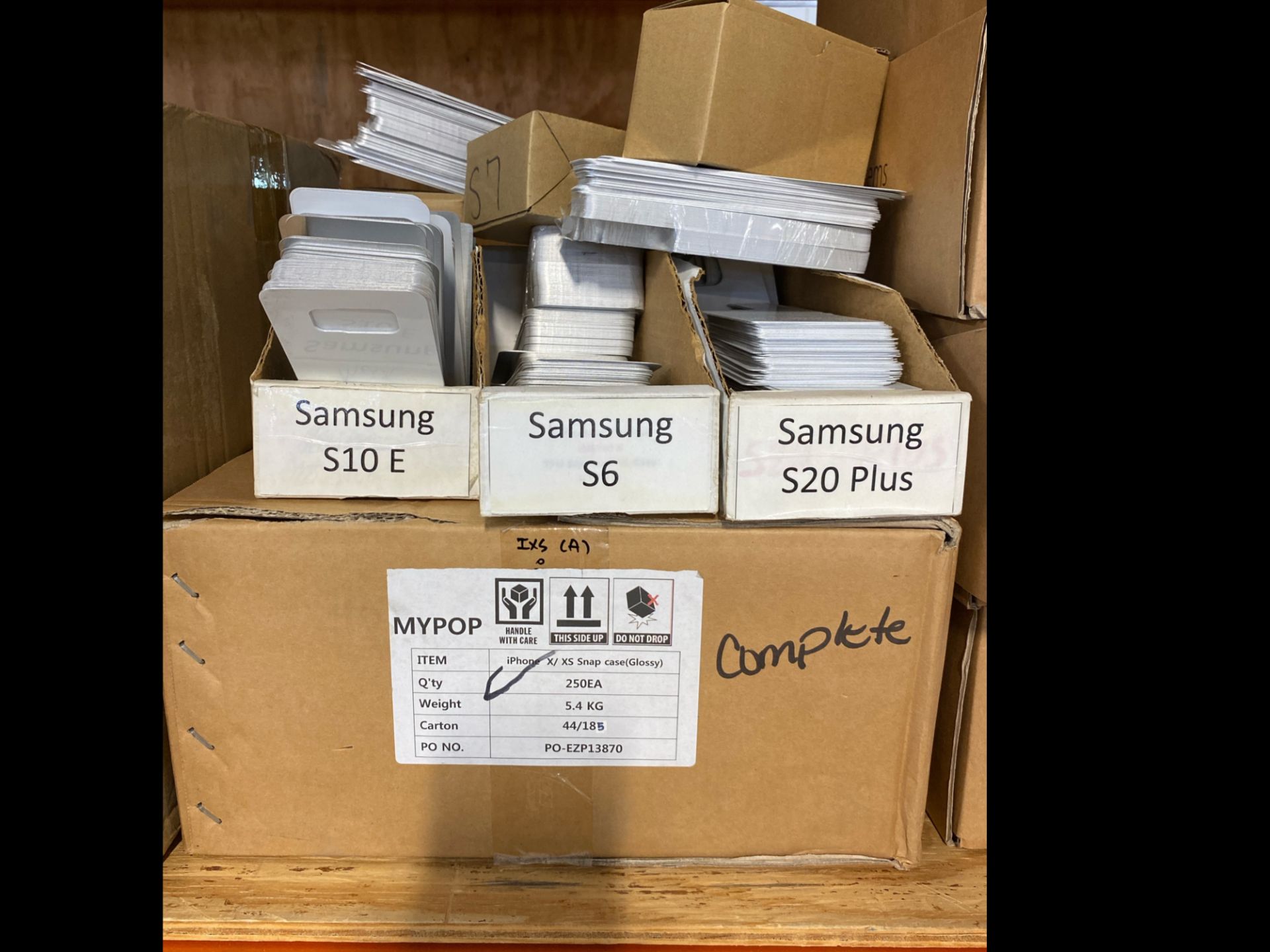 Shelf of Samsung Phone Cases - Image 4 of 6