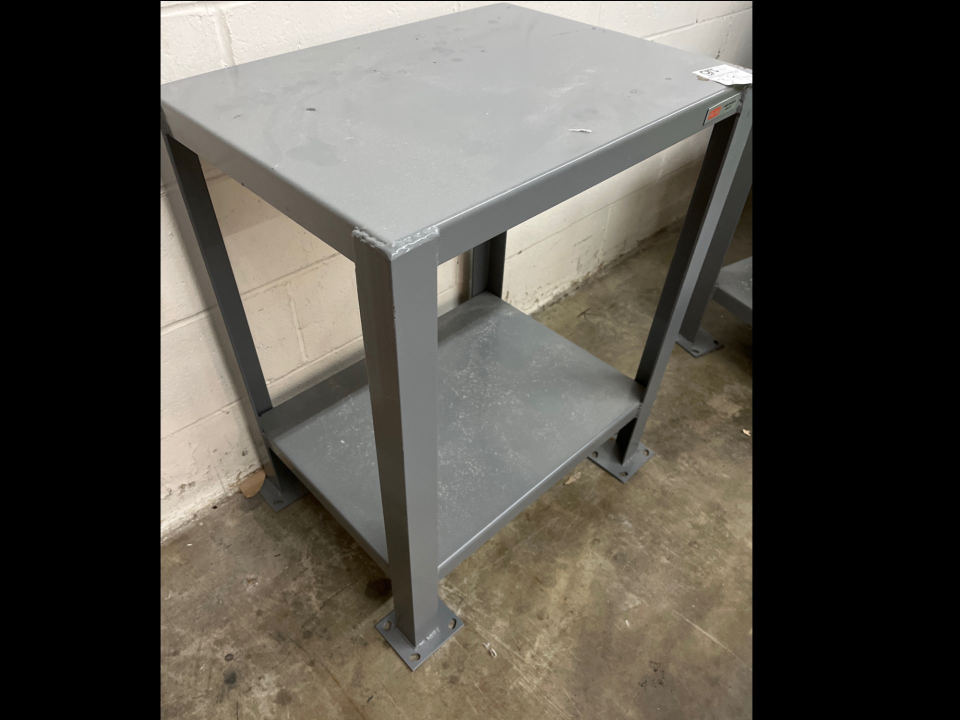 2-Tier Roll Out Steel Work Table - Image 2 of 3