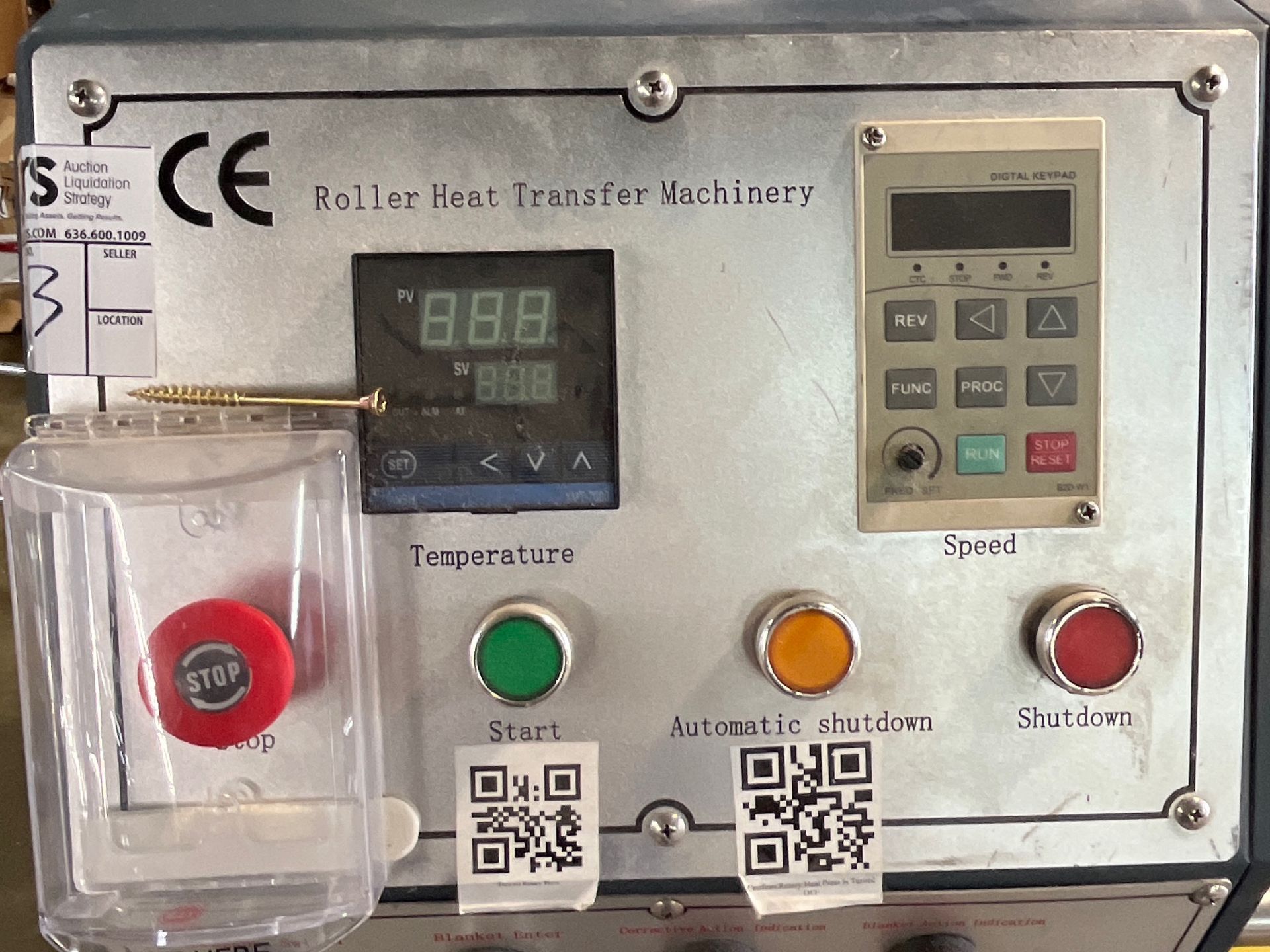 Roller Heat Transfer Machine - Image 2 of 7