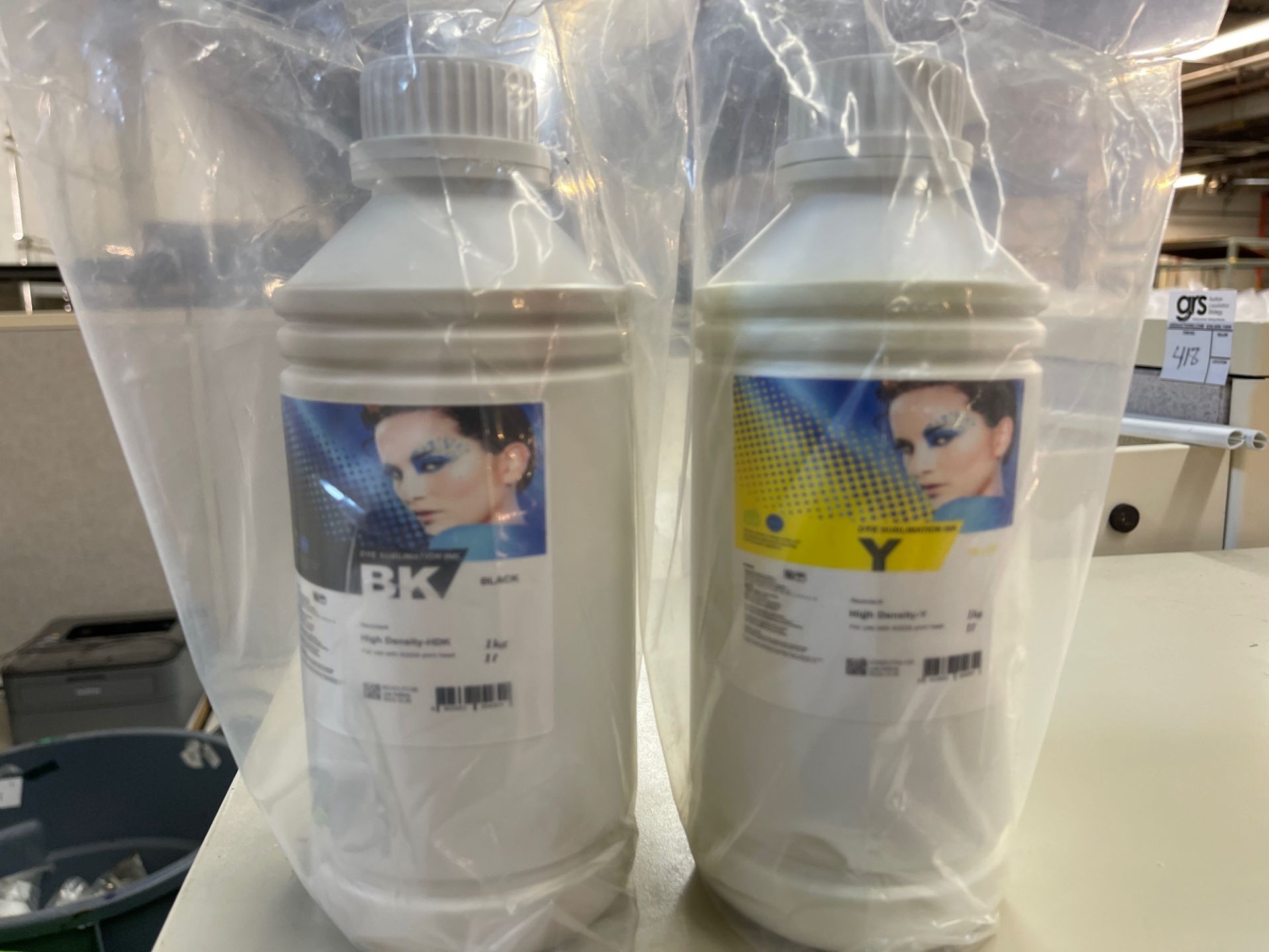 (4) Bins of Dye Sublimation Ink - Image 2 of 3