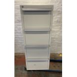 4 Drawer Fire Safe Filing Cabinet 138 (h) x 53cm (w)