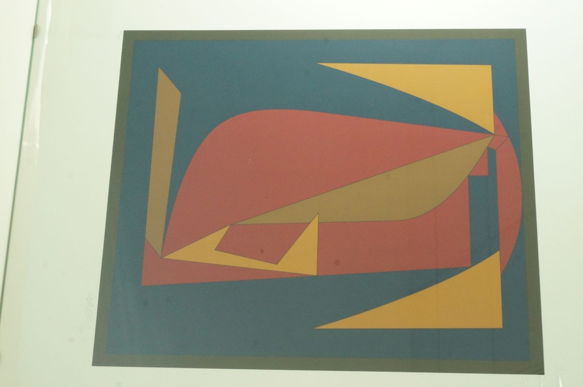 Farbserigraphie von Victor Vasarely (1906-1997); "Zombor", gedruckt 1982, hier u.l. bez. Blatt 43 v - Image 3 of 8