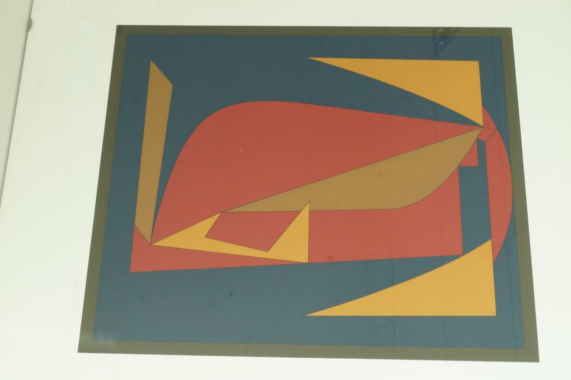 Farbserigraphie von Victor Vasarely (1906-1997); "Zombor", gedruckt 1982, hier u.l. bez. Blatt 43 v - Image 7 of 8