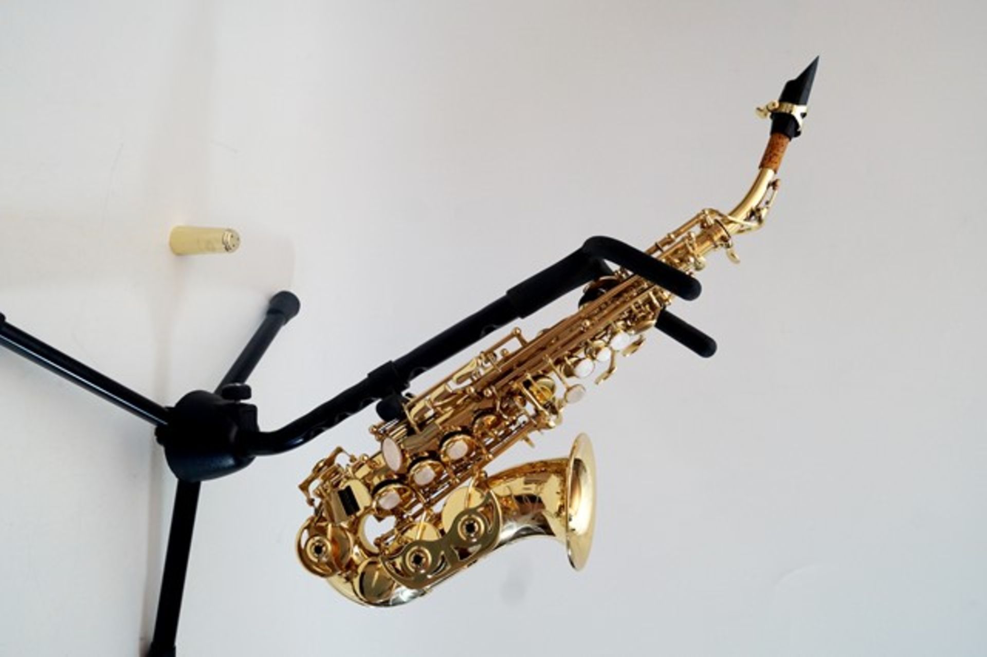 1x Saxophon "Thomann" (Sopran); TCS-350/ 0810/ 8001425 - Selmer S80 Mundstück