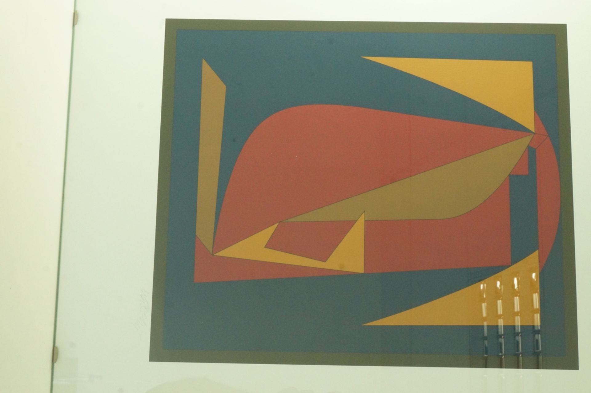Farbserigraphie von Victor Vasarely (1906-1997); "Zombor", gedruckt 1982, hier u.l. bez. Blatt 43 v - Image 2 of 8