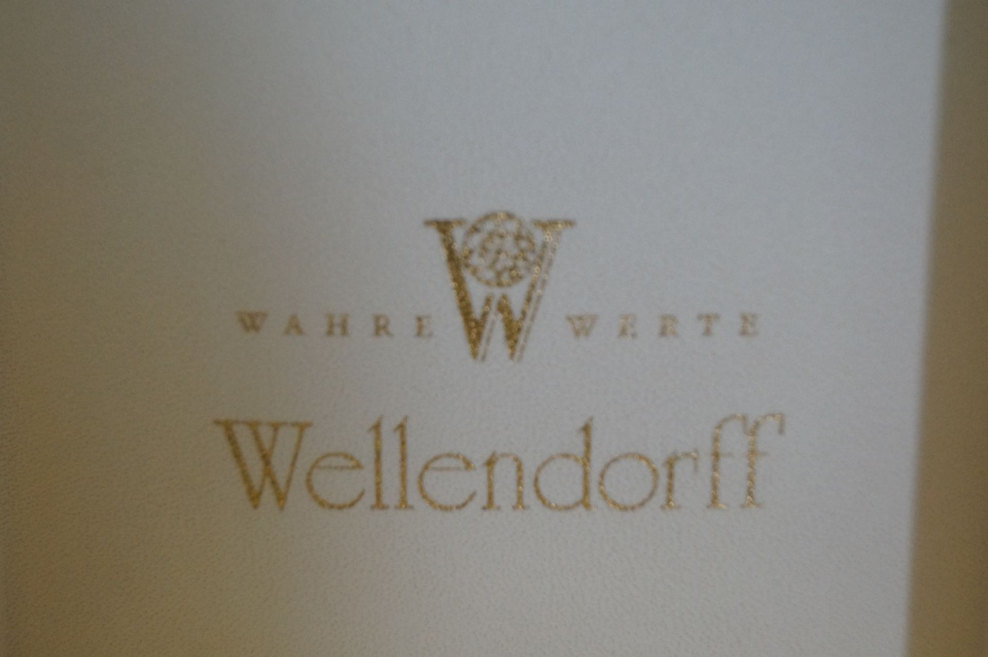 Städtering "Berlin" von Wellendorf; 750er Gold; auf der Ringschiene teils farbig akzentuiert; auf d - Bild 8 aus 9