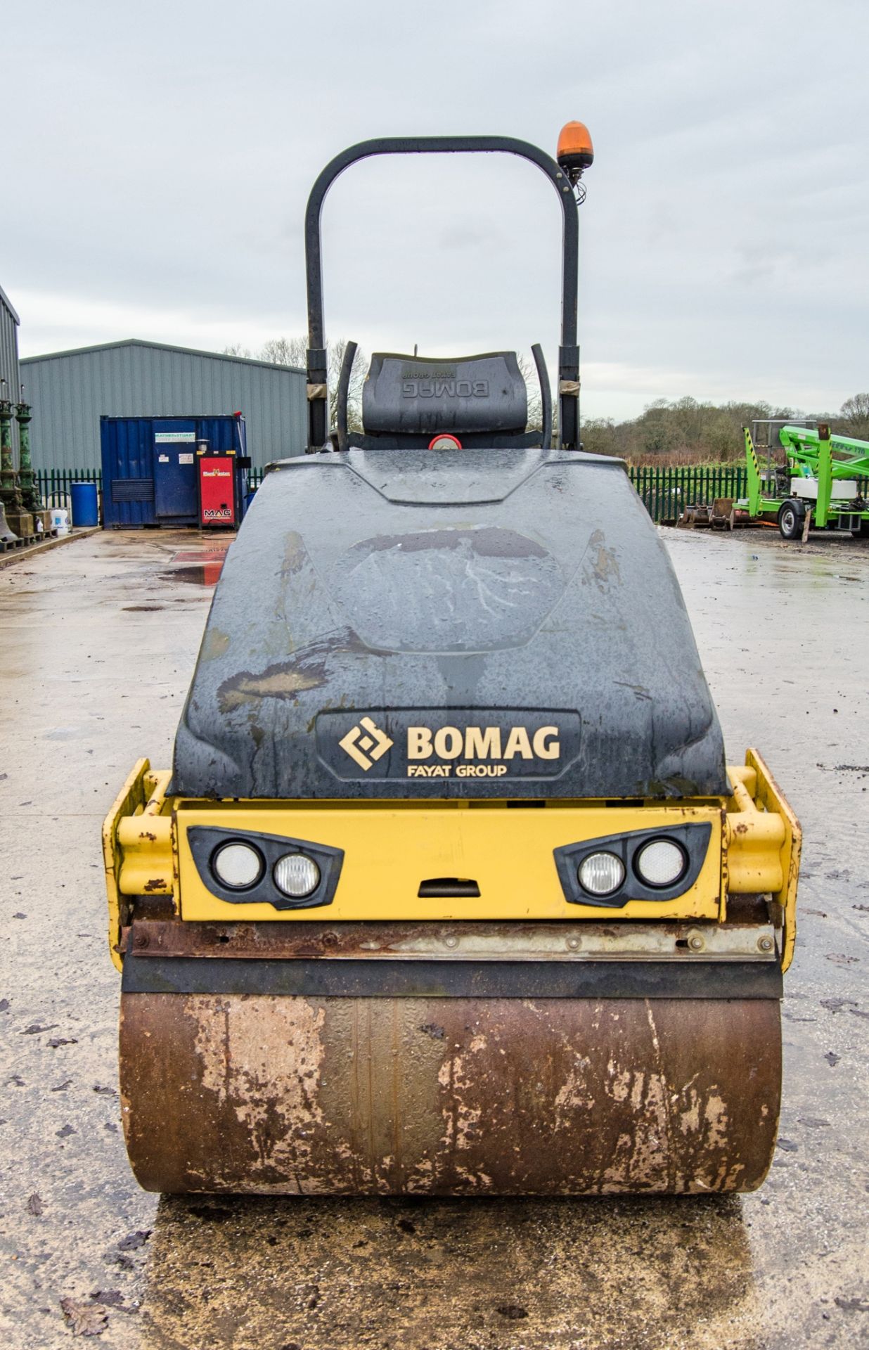 Bomag BW120 AD-5 double drum ride on roller Year: 2013 S/N: 21571 Recorded Hours: 1001 2069 ** - Image 5 of 22