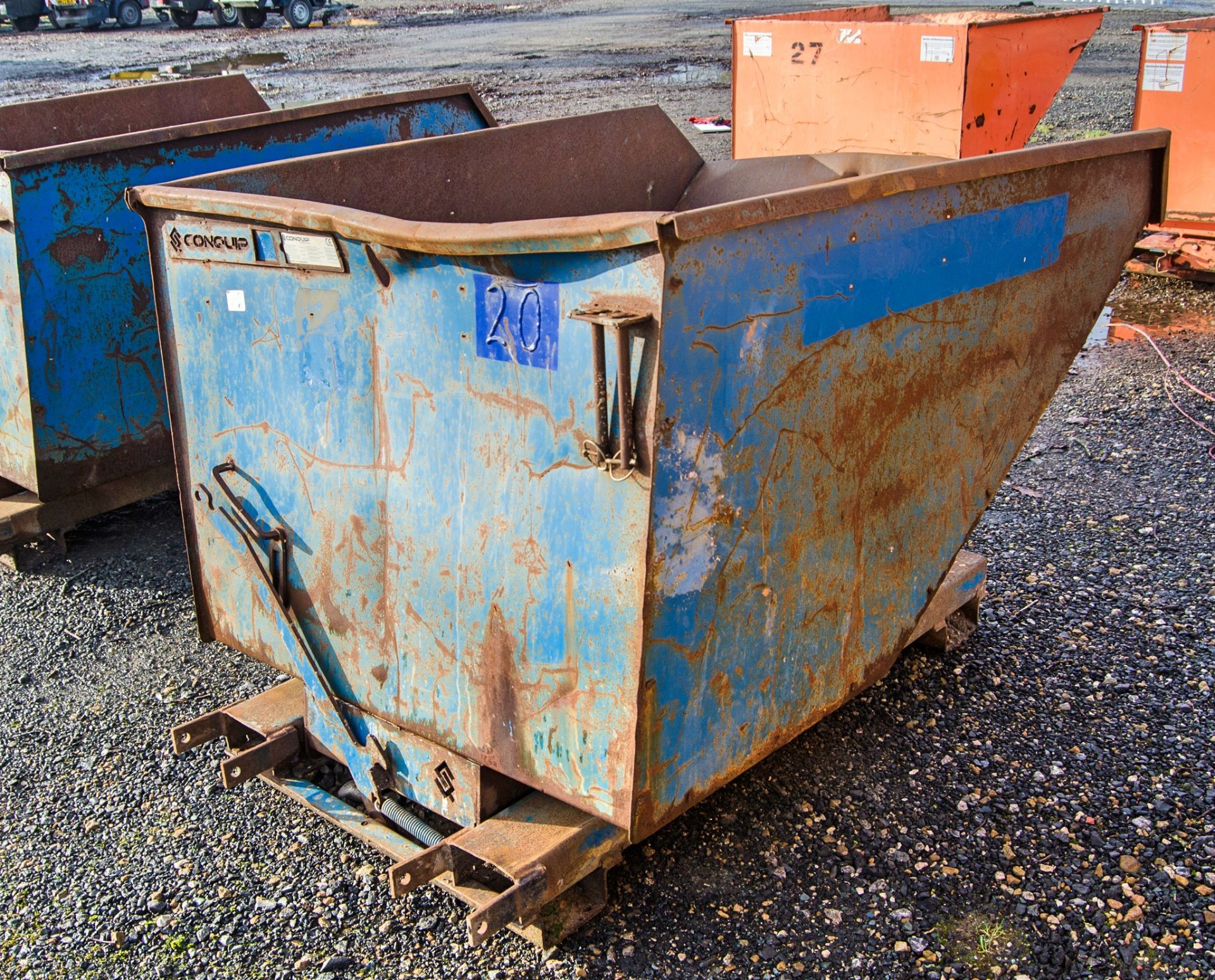 Conquip steel skip TS20 - Image 2 of 2