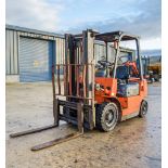Dalian 25 2.5 tonne diesel driven fork lift truck S/N: TS2410409 Recorded Hours: Not displayed (
