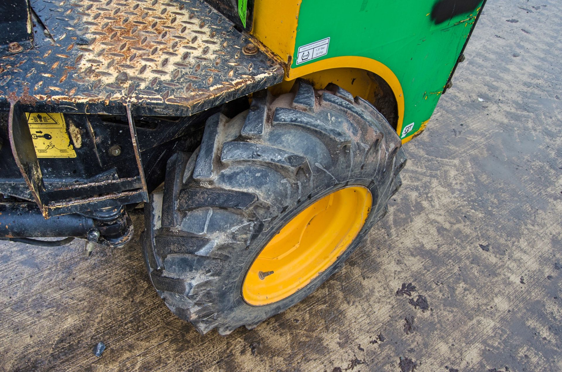 JCB 1THT 1 tonne hi-tip dumper Year: 2016 S/N: EGGRA3553 Recorded Hours: 971 A751513 - Image 15 of 23