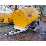 Trailer Engineering 2140 litre bunded fast tow fuel bowser c/w manual pump, delivery hose & nozzle