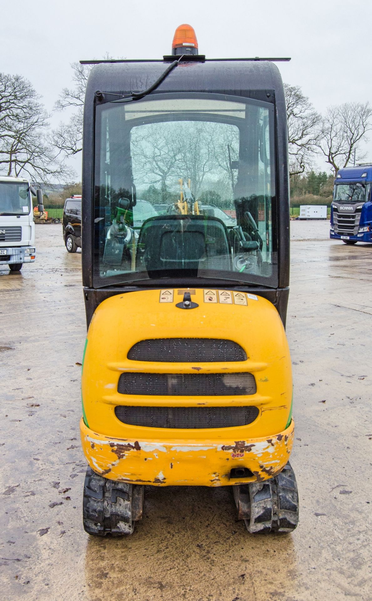 JCB 8018 CTS 1.5 tonne rubber tracked mini excavator Year: 2017 S/N: 2593504 Recorded Hours: 1467 - Image 6 of 27