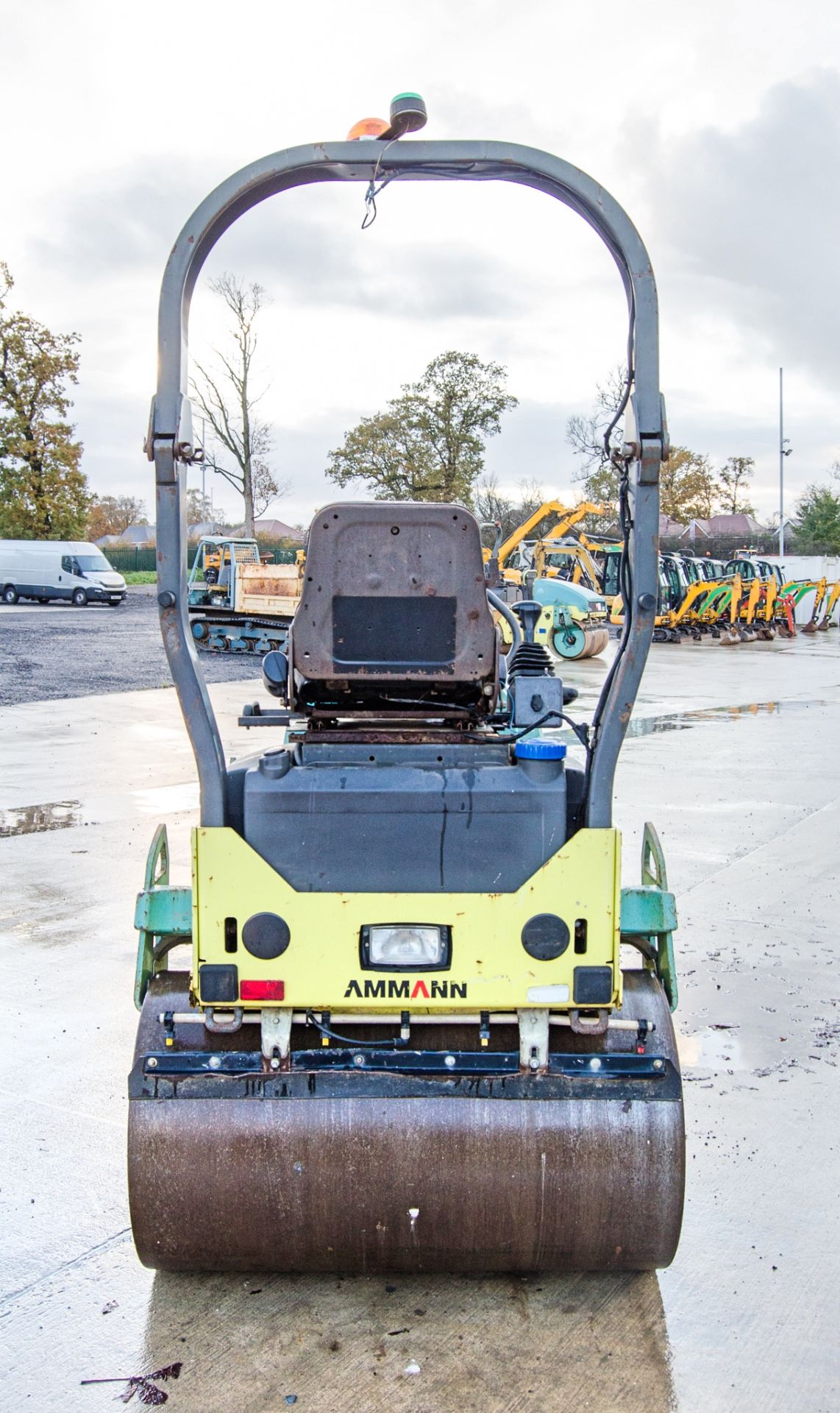 Ammann ARX26 double drum ride on roller Year: 2015 S/N: 6150216 Recorded Hours: 1125 2050 - Image 6 of 20