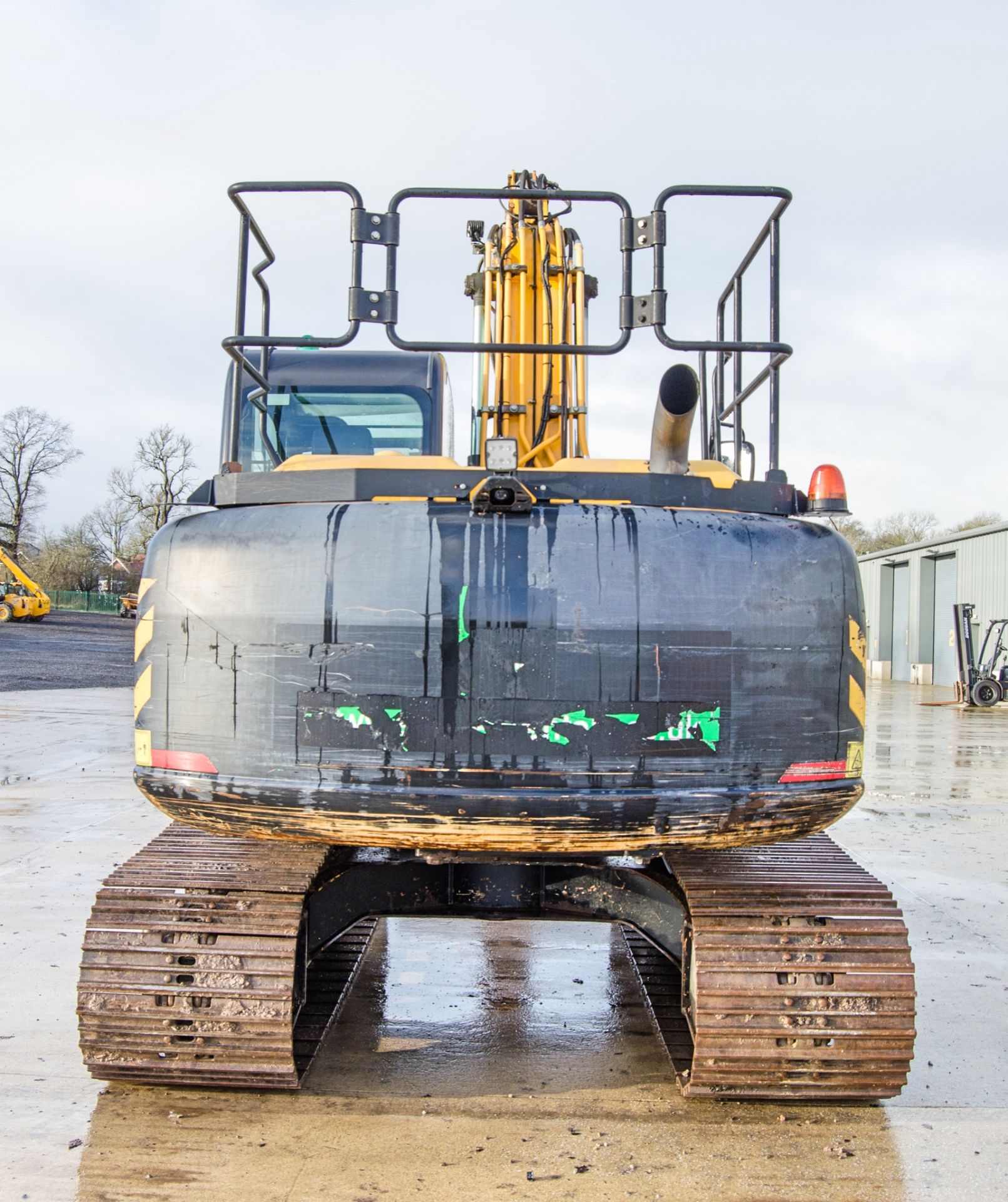 JCB JS130LC 13 tonne steel tracked excavator Year: 2017 S/N: 2442134 Recorded Hours: 4583 piped, - Image 6 of 26