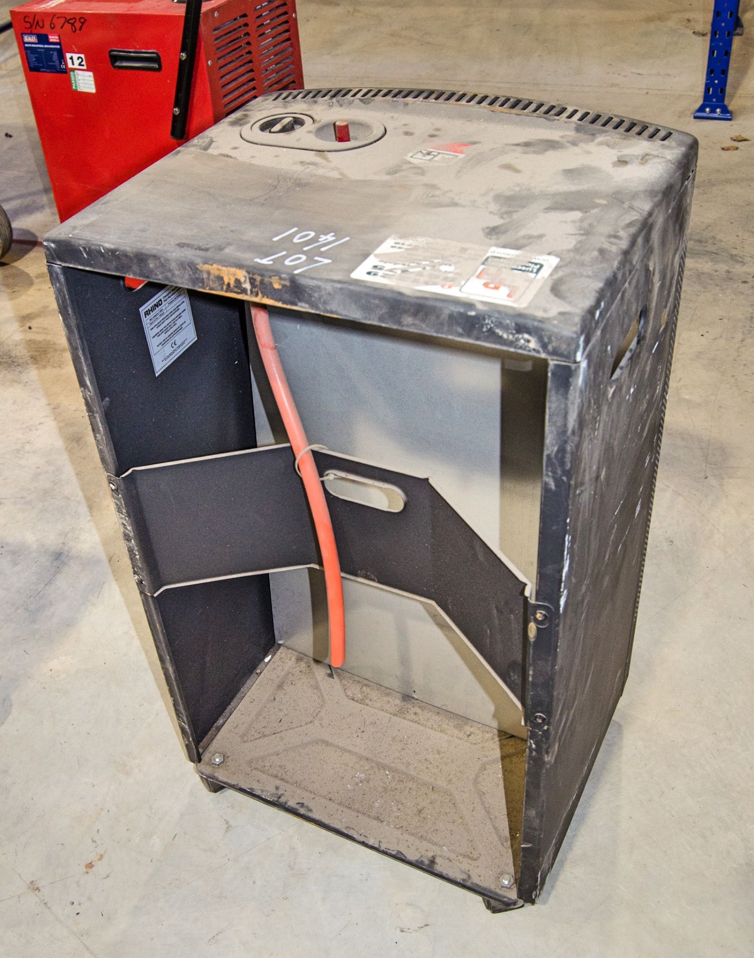 Rhino gas fire heater - Image 2 of 2