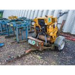 Terex MBR71 diesel driven single drum pedestrian roller/breaker Year: 2013 S/N: EDAKY0342 c/w roller