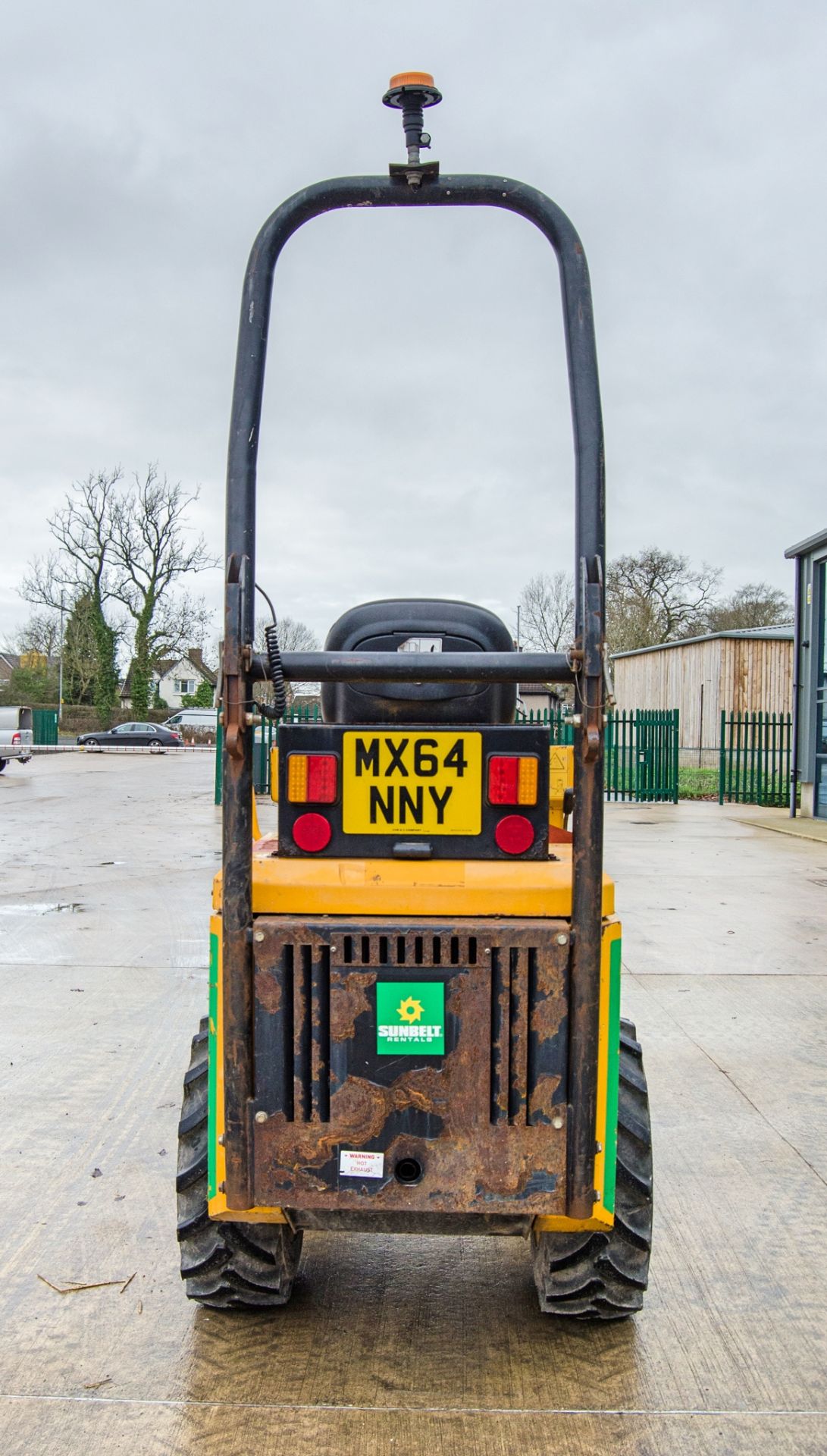 JCB 1THT 1 tonne hi-tip dumper Year: 2015 S/N: EFFRA2454 Recorded Hours: 1833 c/w V5 certificate - Image 6 of 23