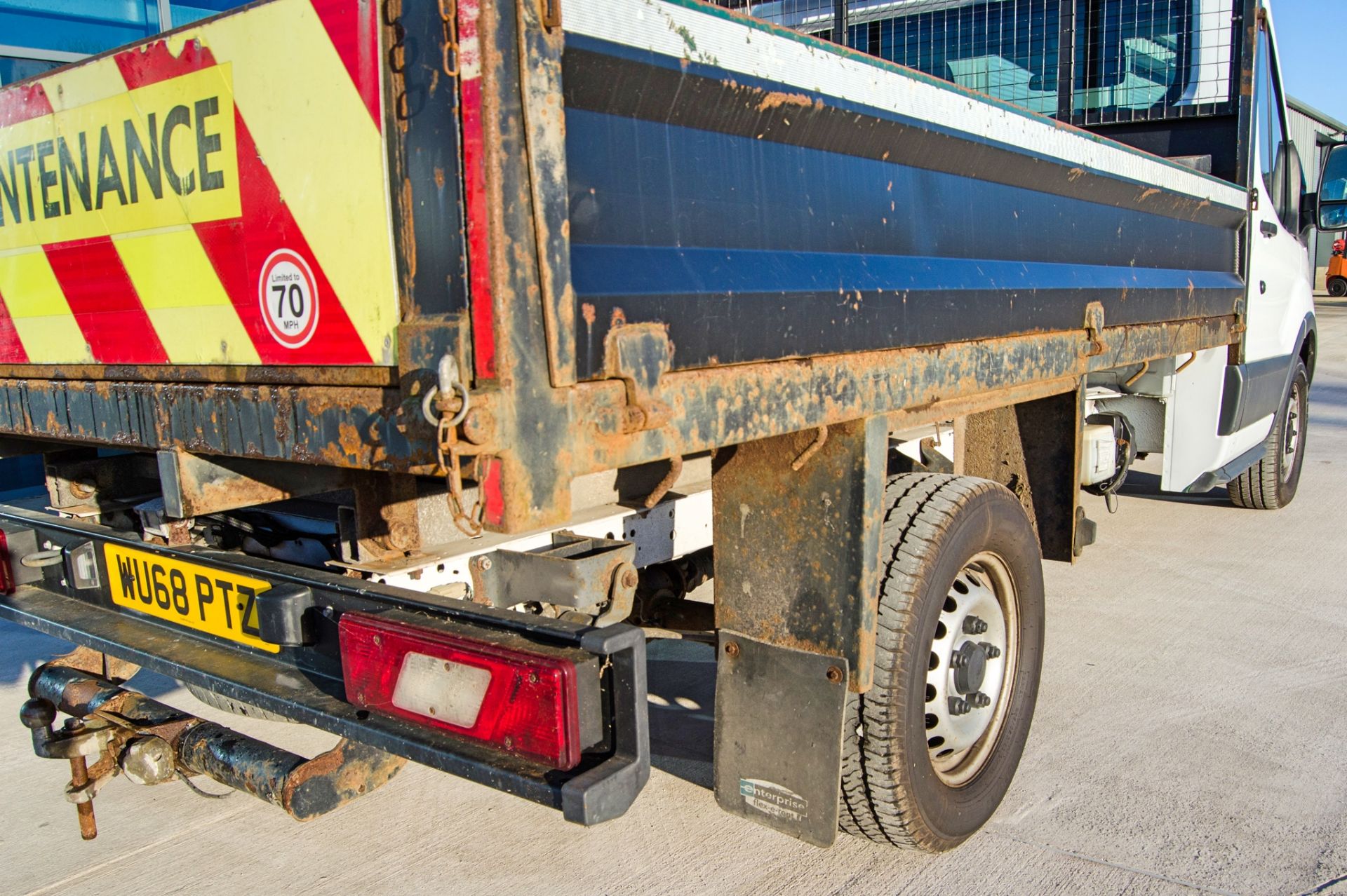 Ford Transit 350 Euro 6 2 litre diesel 6 speed manual tipper Registration Number: WU68 PTZ Date of - Image 15 of 37