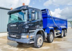 Scania P410 C-Class 8x4 32 tonne tipper lorry Registration Number: FN17 CZM Date of Registration: