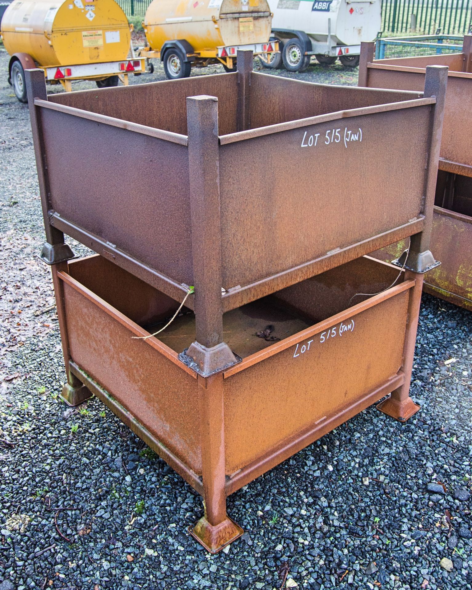 2 - steel stillages