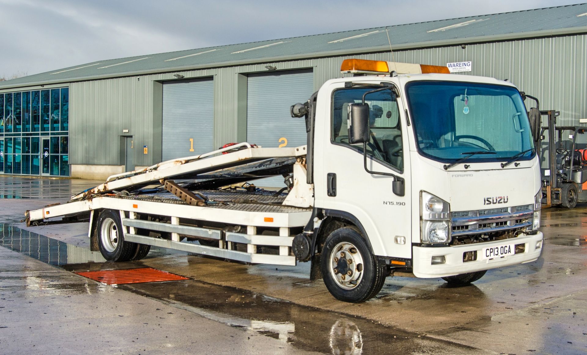 Isuzu Forward N75.190 2 7.5 tonne twin deck car transporter Registration Number: CP13 OGA Date of - Image 2 of 31