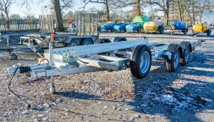 PRG Sport 16ft x 6ft tandem axle car transporter trailer  S/N: 23198091 c/w ramps & winch ** No