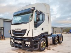 Iveco Stralis 460 E6 Hi-Way 6x2 tractor unit Registration Number: GK65 EGJ Date of Registration: