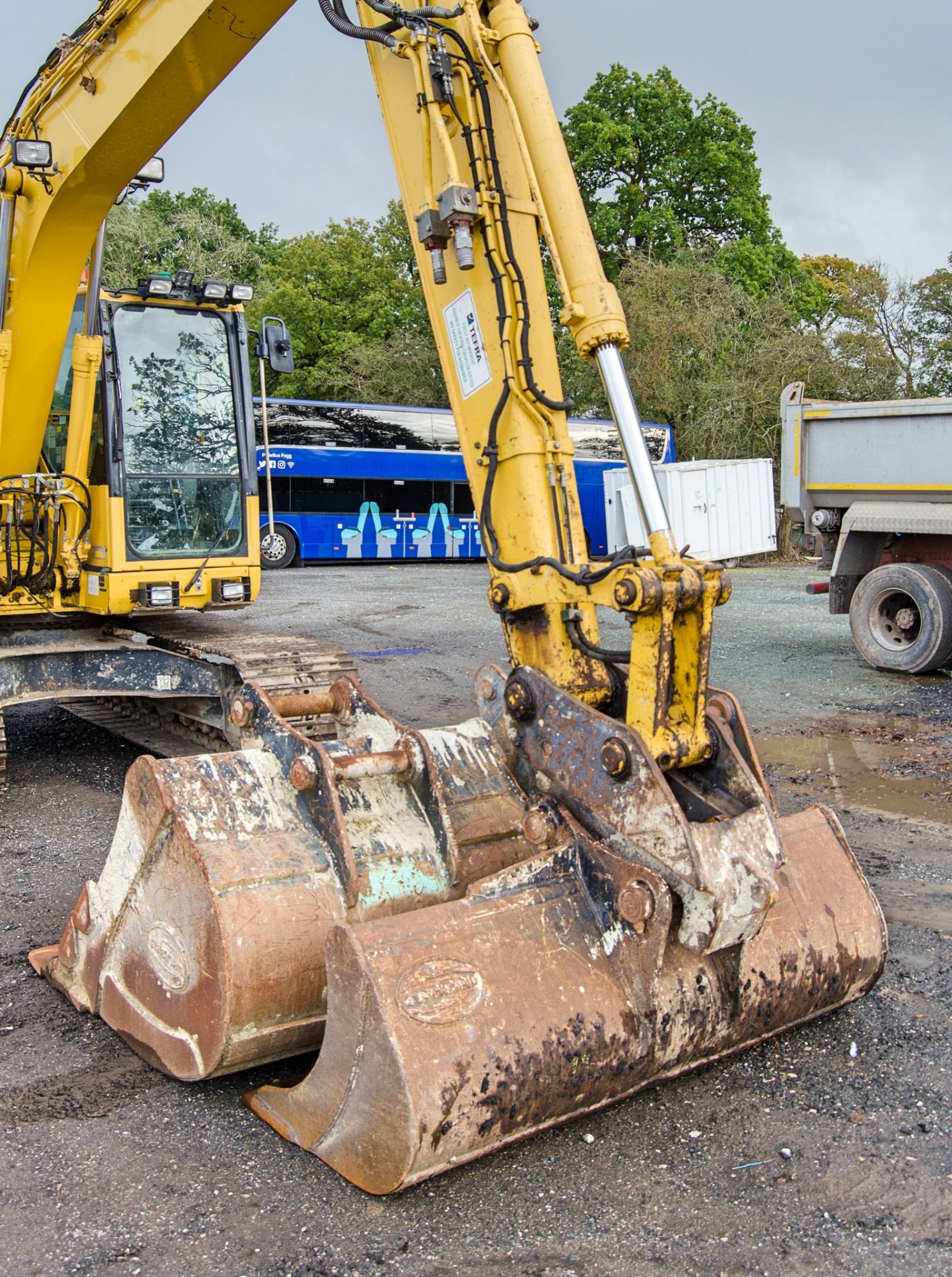 Komatsu PC138 US-11 13.8 tonne steel tracked excavator Year: 2018 S/N: JUF50689 Recorded Hours: 4803 - Image 16 of 29