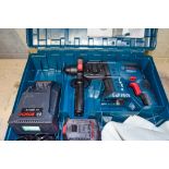 Bosch GBH 18v-20 18v cordless SDS rotary hammer drill c/w battery, charger and carry case EXP7508