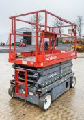 Skyjack SJIII 4626 battery electric scissor lift access platform Year: 2014 S/N: 70018744 HYP322