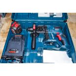 Bosch GBH 18v-20 18v cordless SDS rotary hammer drill c/w battery, charger and carry case EXP7507