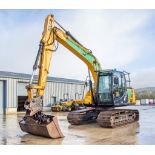 JCB JS130LC 13 tonne steel tracked excavator Year: 2017 S/N: 2442134 Recorded Hours: 4583 piped,