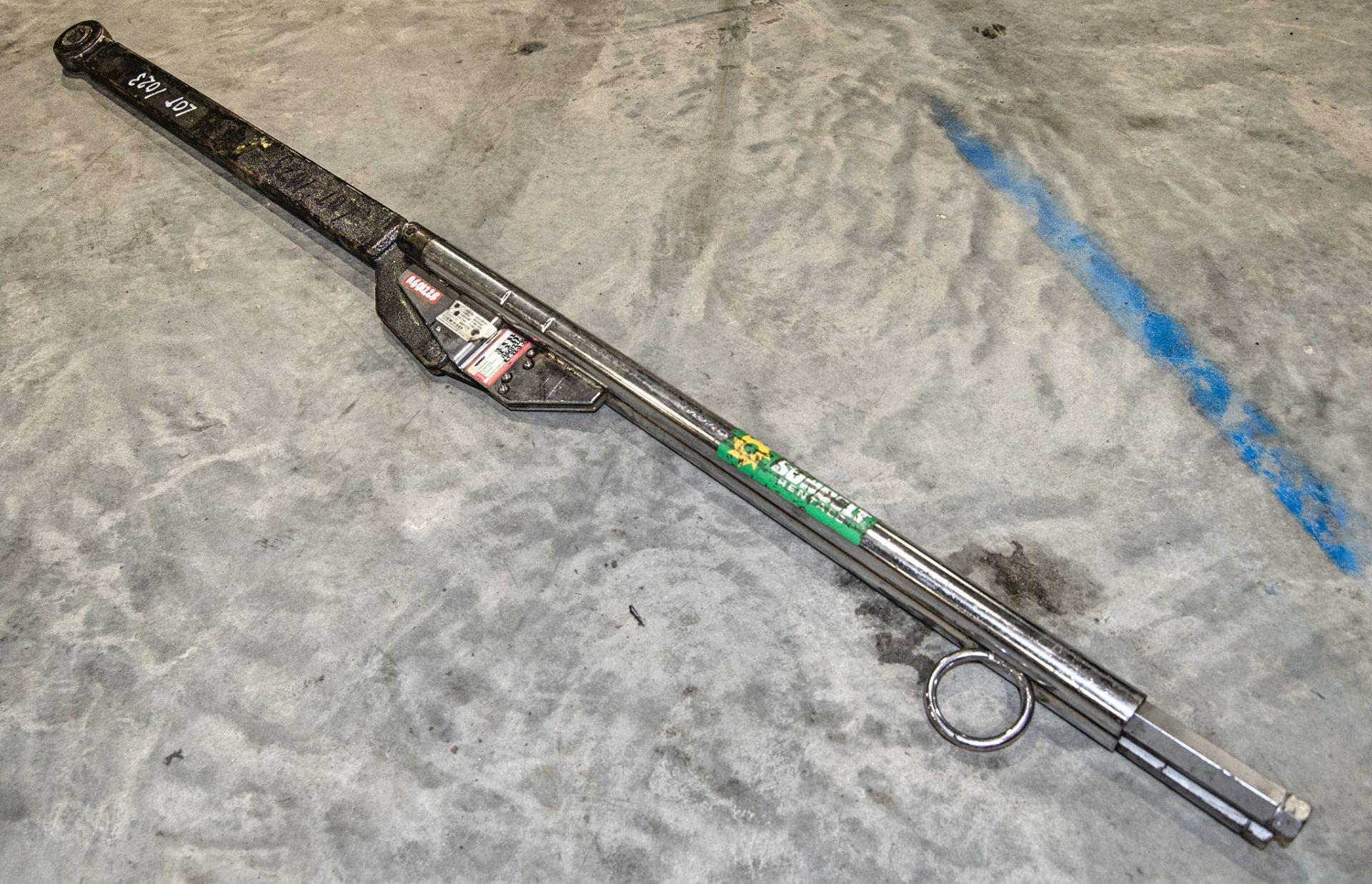 Rail torque wrench A601226