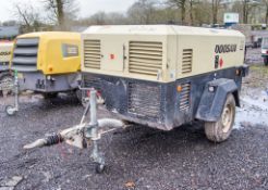 Doosan 7/73-10/53 diesel driven fast tow mobile air compressor Year: 2015 S/N: 543537 Recorded