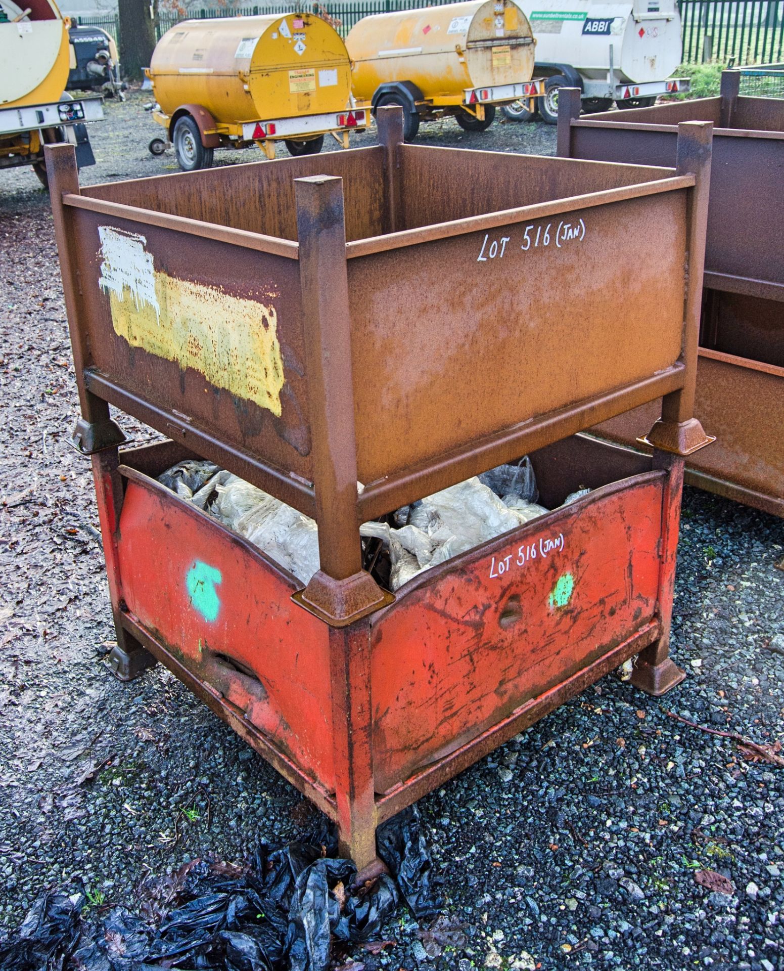 2 - steel stillages