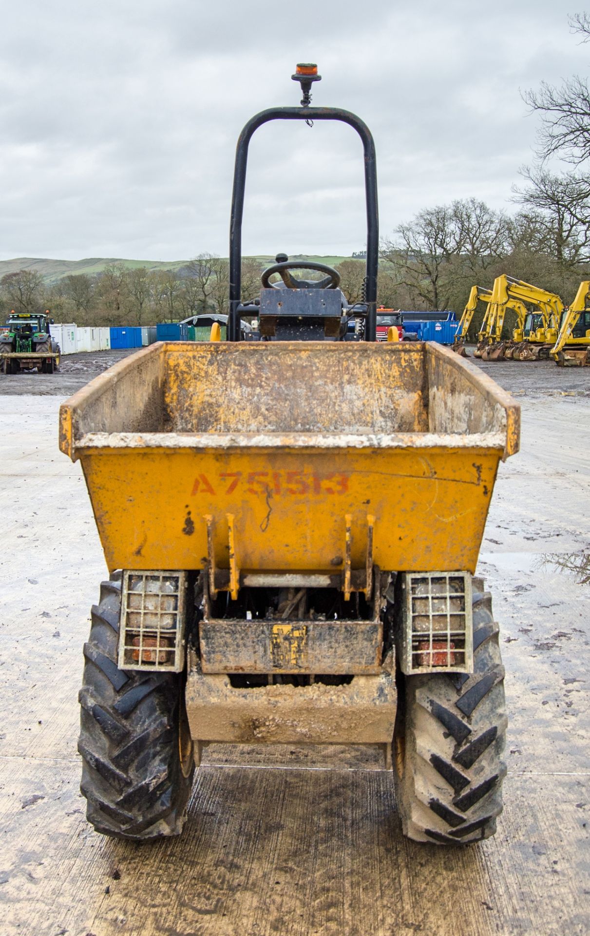 JCB 1THT 1 tonne hi-tip dumper Year: 2016 S/N: EGGRA3553 Recorded Hours: 971 A751513 - Image 5 of 23