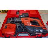 Hilti WSR36-A 36v cordless reciprocating saw c/w 2 batteries, charger and carry case EXP3281
