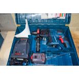 Bosch GBH 18v-20 18v cordless SDS rotary hammer drill c/w battery, charger and carry case EXP7503