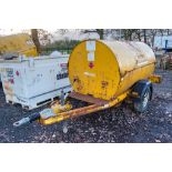 Trailer Engineering 950 litre fast tow diesel bunded fuel bowser c/w manual pump, delivery hose &